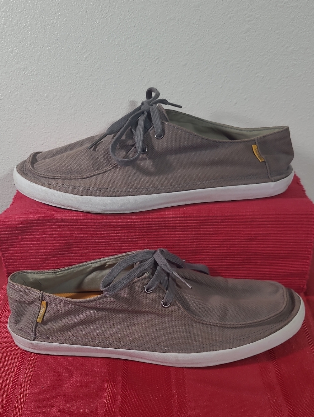 Vans Men's Rare Rata Vulc Slip On Sneakers With White Vulcanized Sole